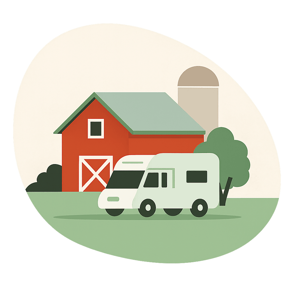 Illustration Harvest Hosts